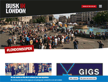 Tablet Screenshot of buskinlondon.com